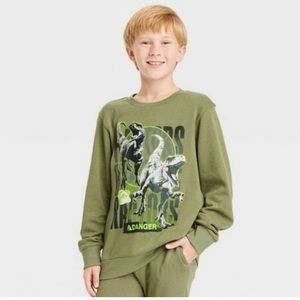 Jurassic World Dominion Velociraptor Raptor Dinosaur Sweatshirt Jurassic Park